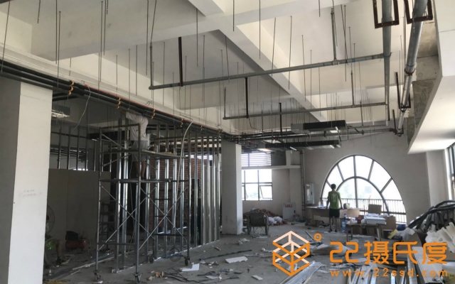 德商华府天骄博士园植发中心中央空调一拖11安装